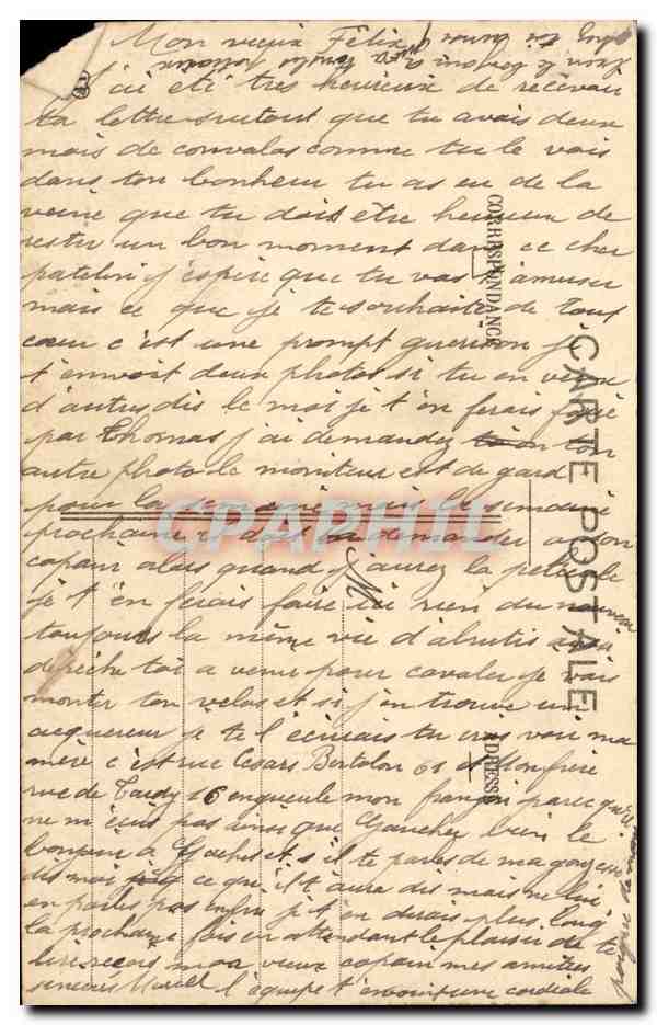 CPA Pau le chateau Herni IV Berceau de Henri IV — Verso