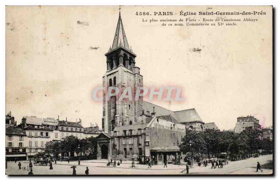 Paris CPA Eglise Saint GErmain des Pres
