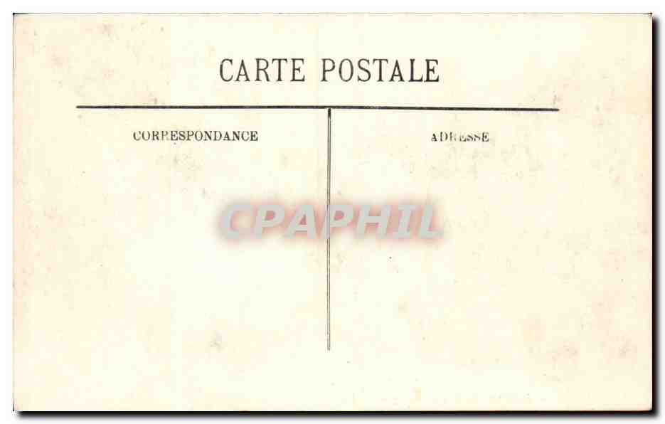Paris CPA Avenue du Bois de Boulogne — Rückseite