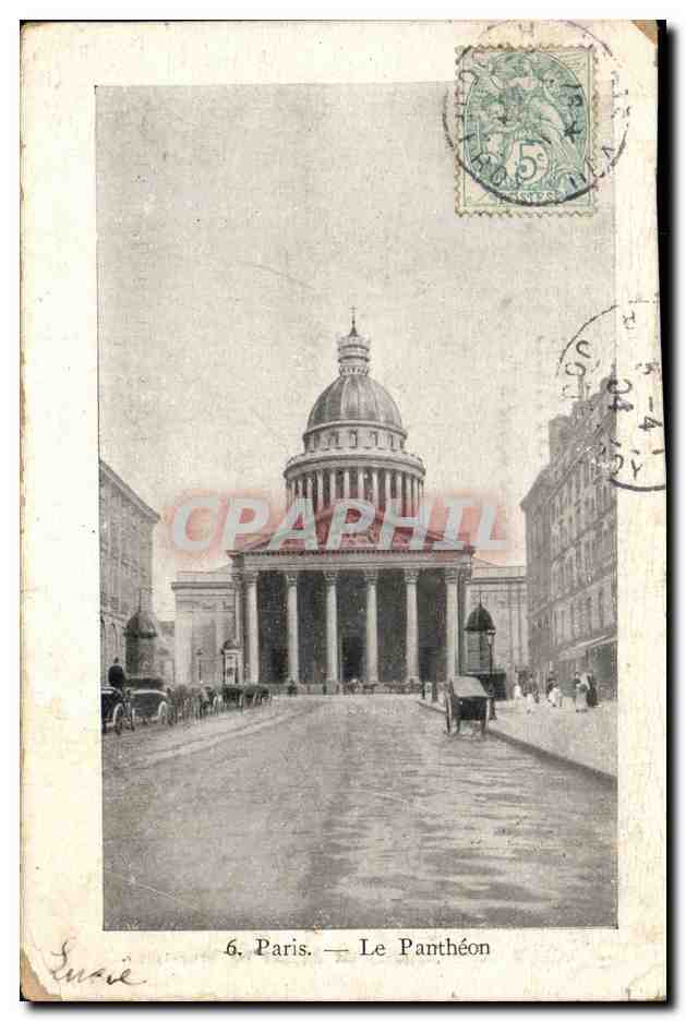 Paris CPA le Pantheon