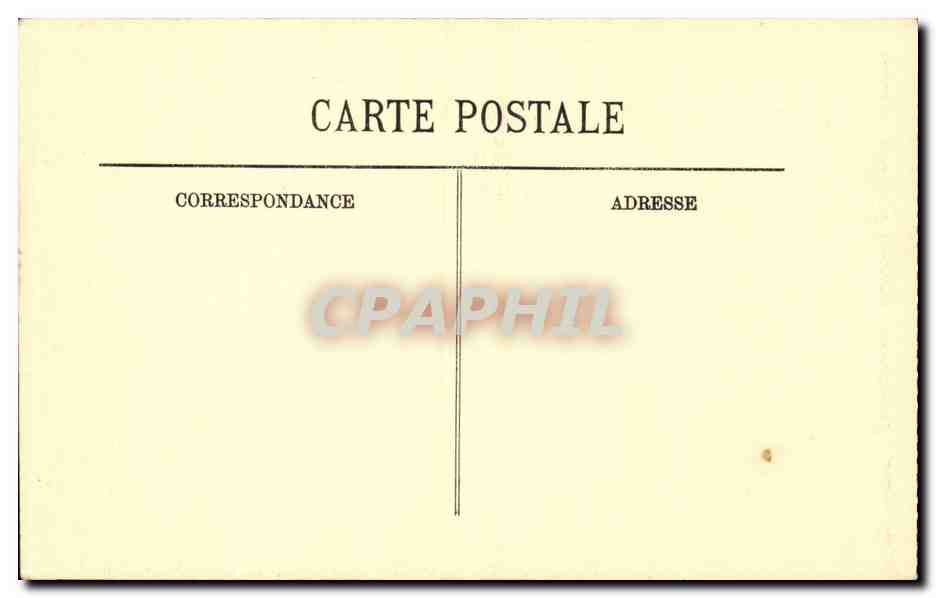 Paris CPA Invalides Tombeau de Napoleon 1er — Rückseite
