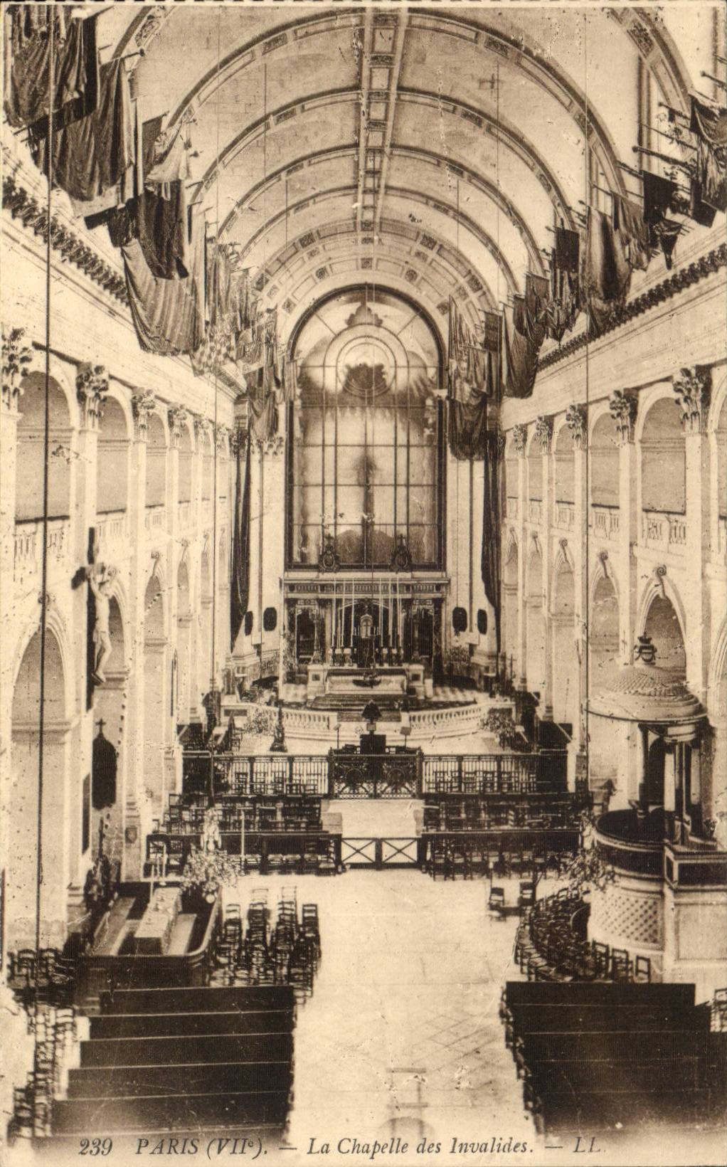 Paris CPA Invalides Chapelle