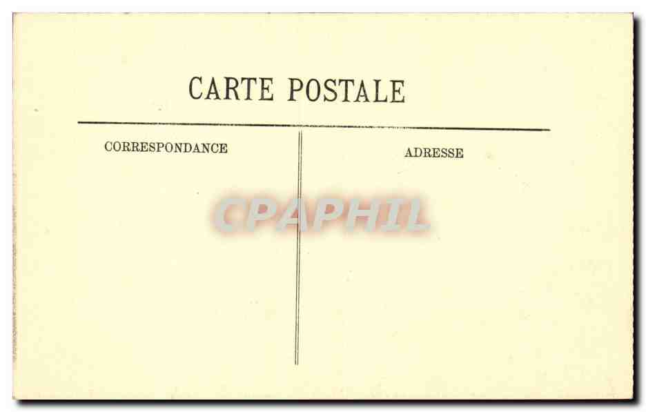 Paris CPA Invalides Chapelle — Rückseite