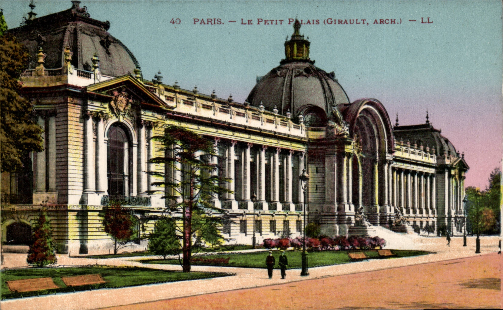 Paris CPA Petit palais ( Girault )