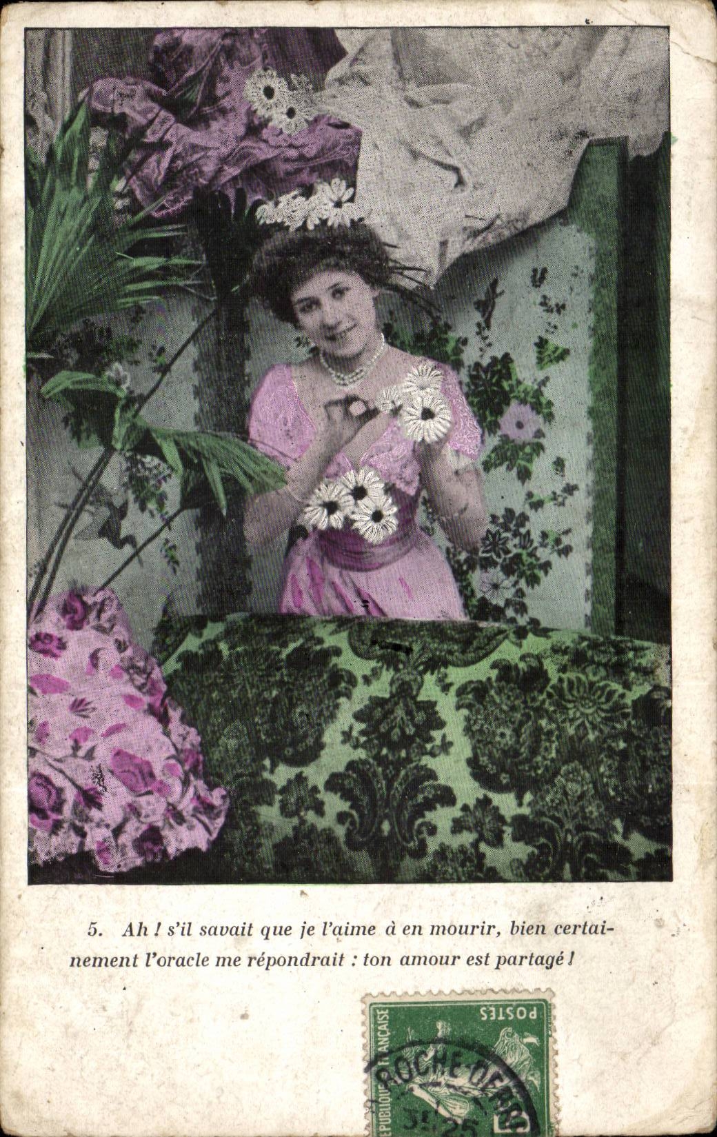 CPA Fantaisie Femme