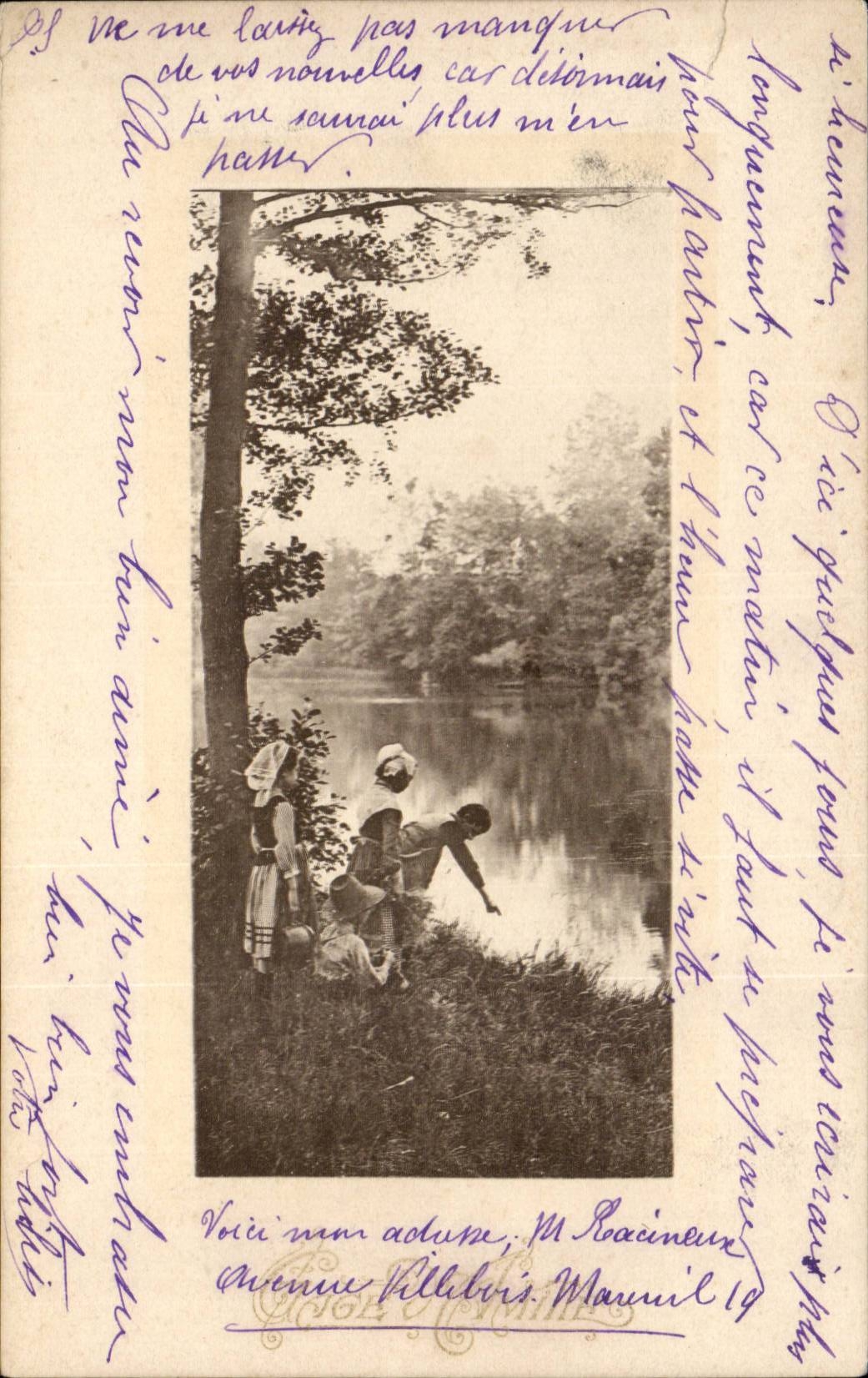 CPA Fantaisie Enfants