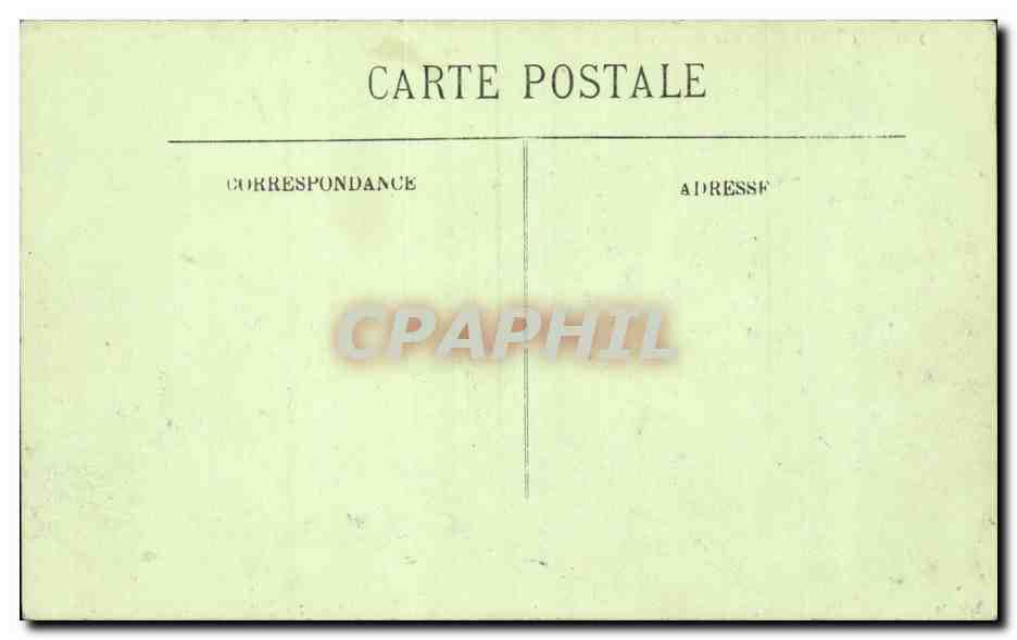 CPA Lourdes Vue plongeante — Verso