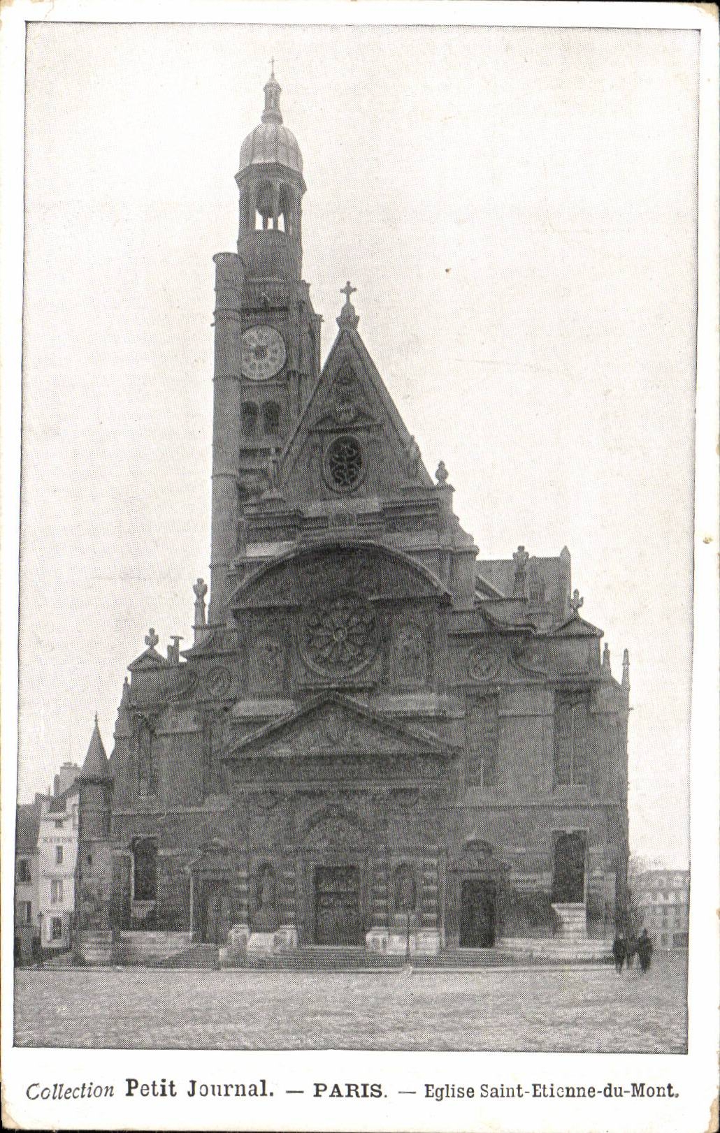 Paris CPA Eglise Saint Etienne du mont