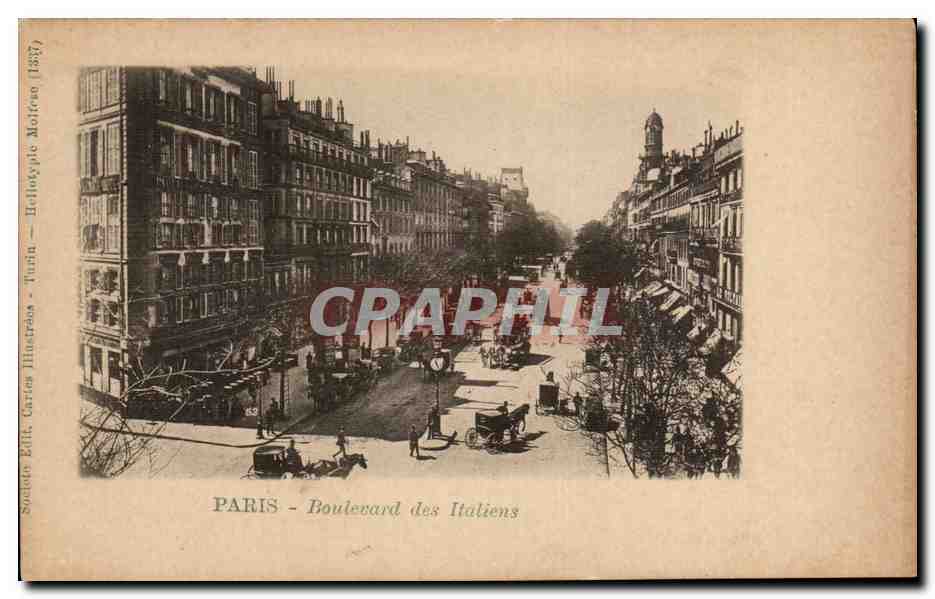 Paris CPA Boulevard des italiens