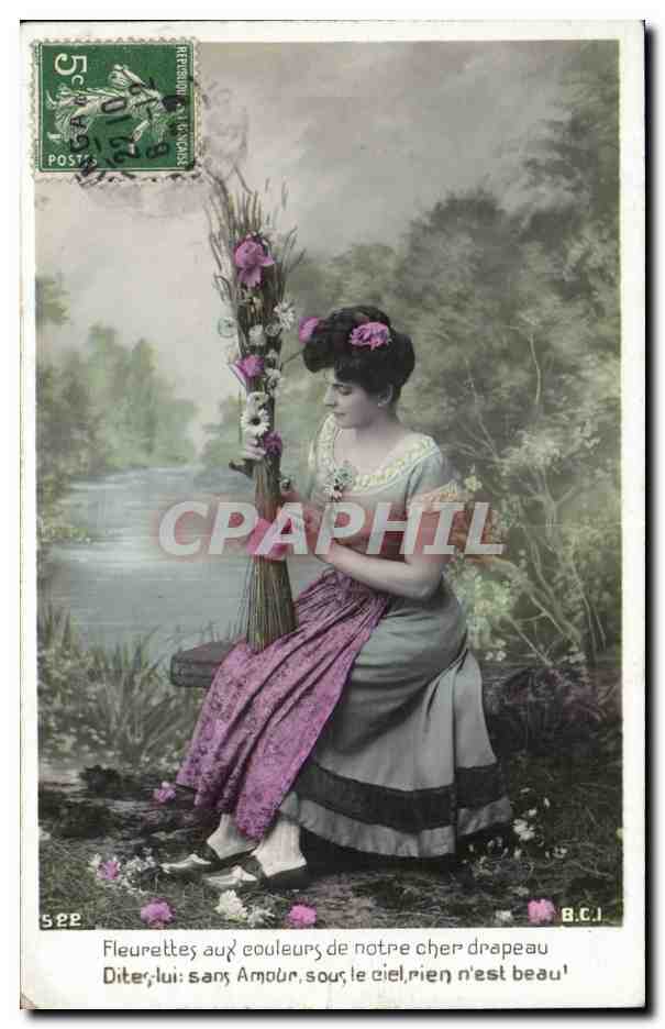 CPA Fantaisie Femme
