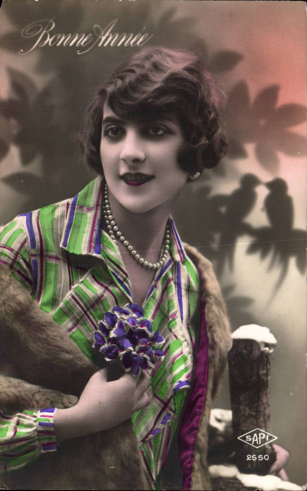 CPA Fantaisie Femme