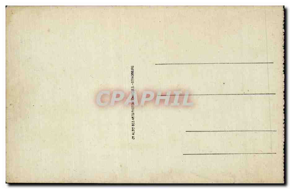 Cauterets CPA Vue sur le GAve — Verso