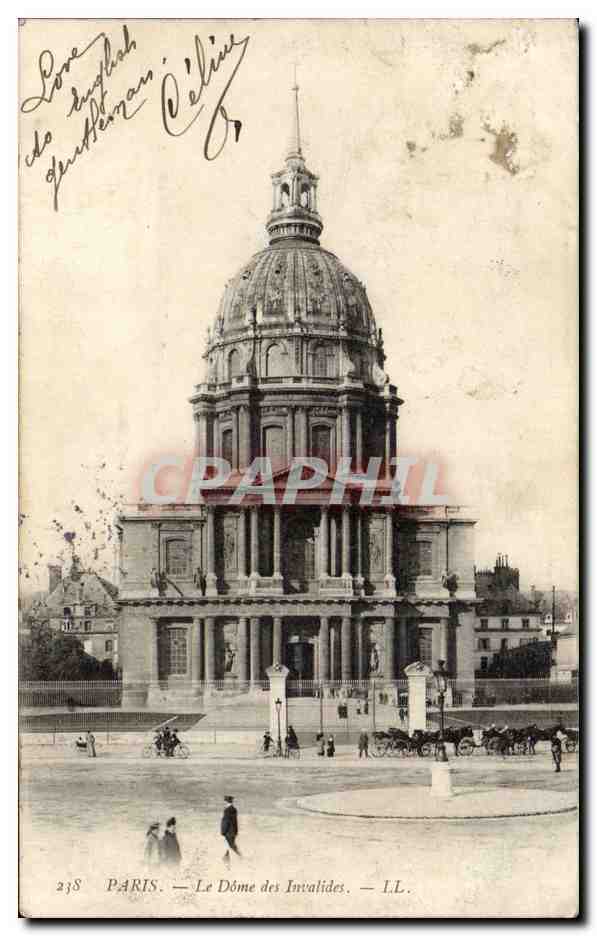 Paris CPA Dome des invalides