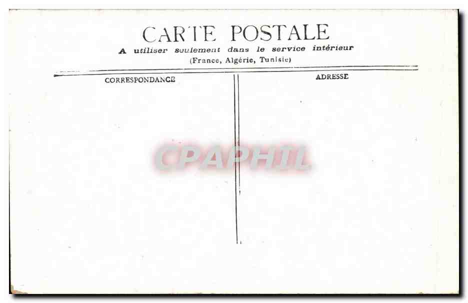 Paris CPA La Trinite — Rückseite