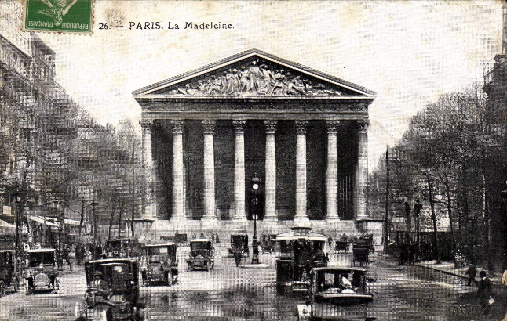 Paris CPA La madeleine