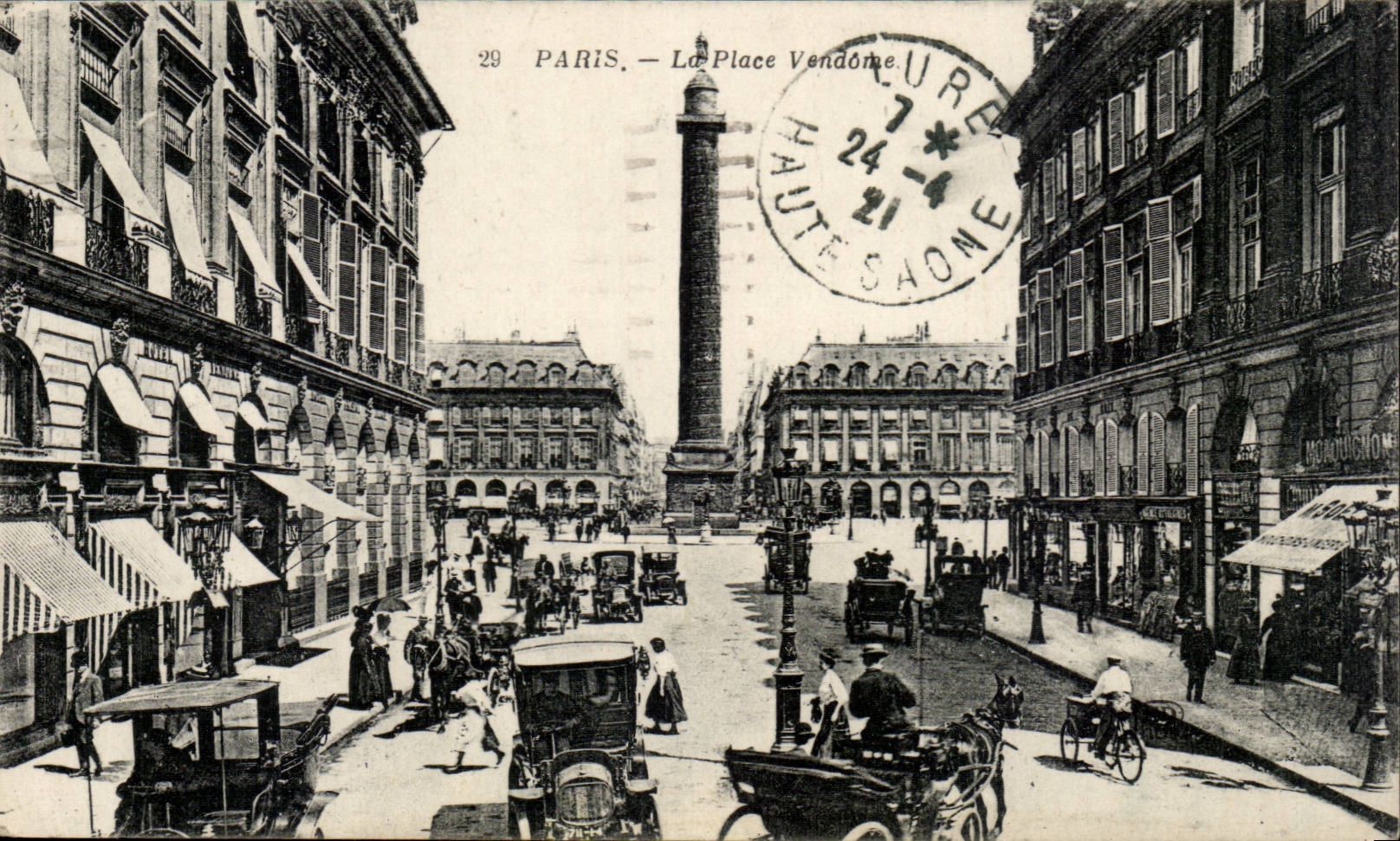 Paris CPA Place Vendome