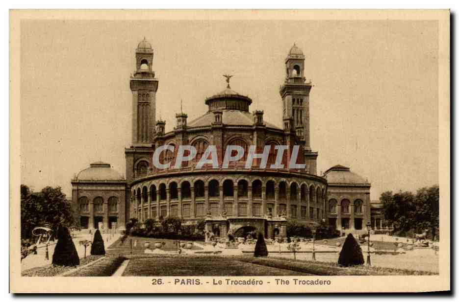 Paris CPA Trocadero