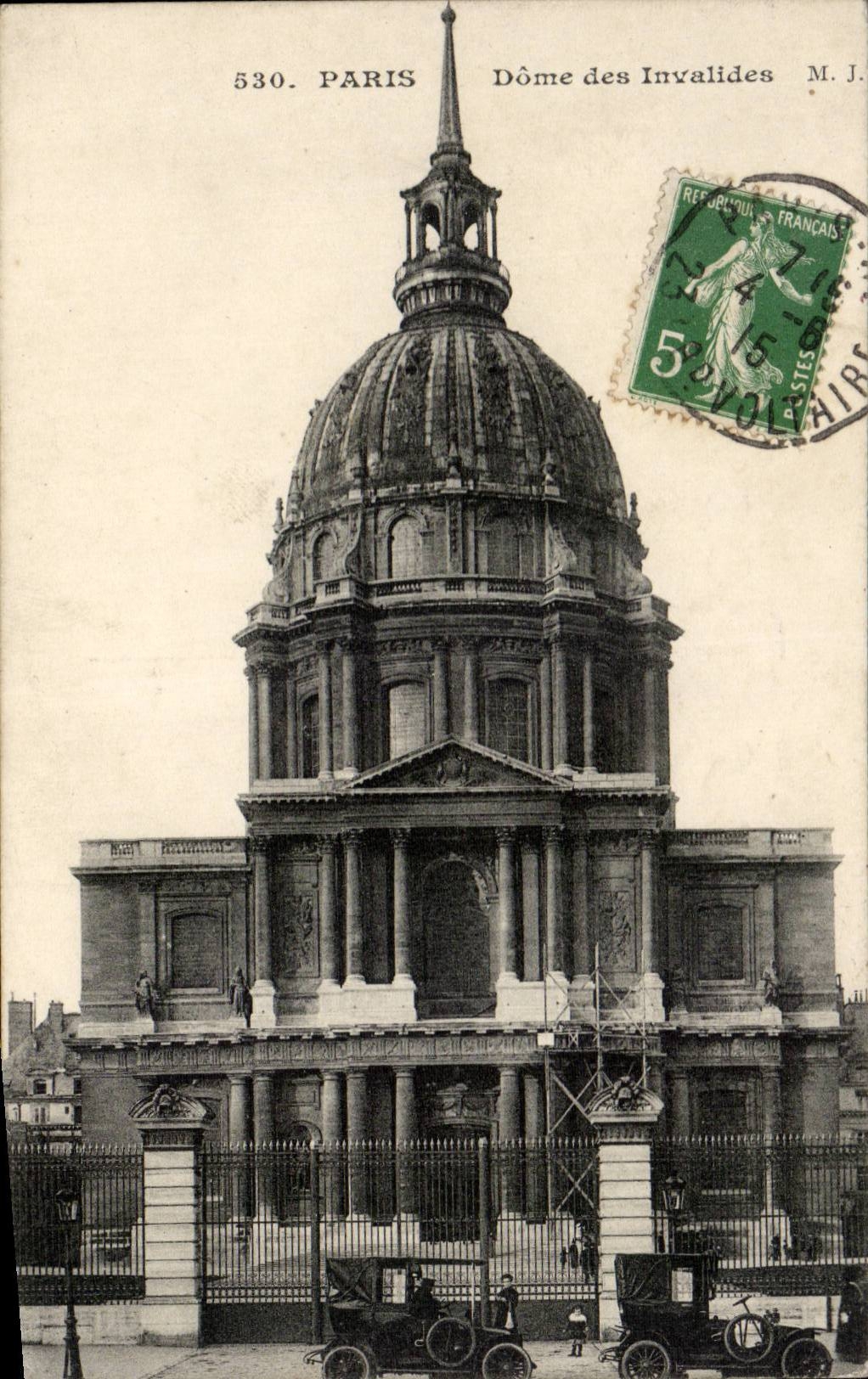 Paris CPA Dome des invalides