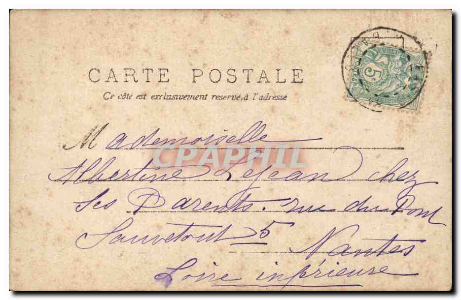 Femme parmi des fleurs — La violette pour les modestes — A.S. (éditeur) n° 106 — Verso