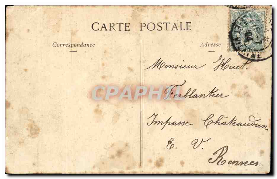 Fantaisie - Enfants - Funny little girl with happy birthday sign - Bonne Fete - CPA  — Rückseite