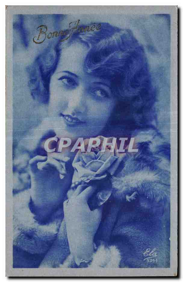 Jeune femme en fourrure — Bonne France — Éditeur Éla, n° 374-1