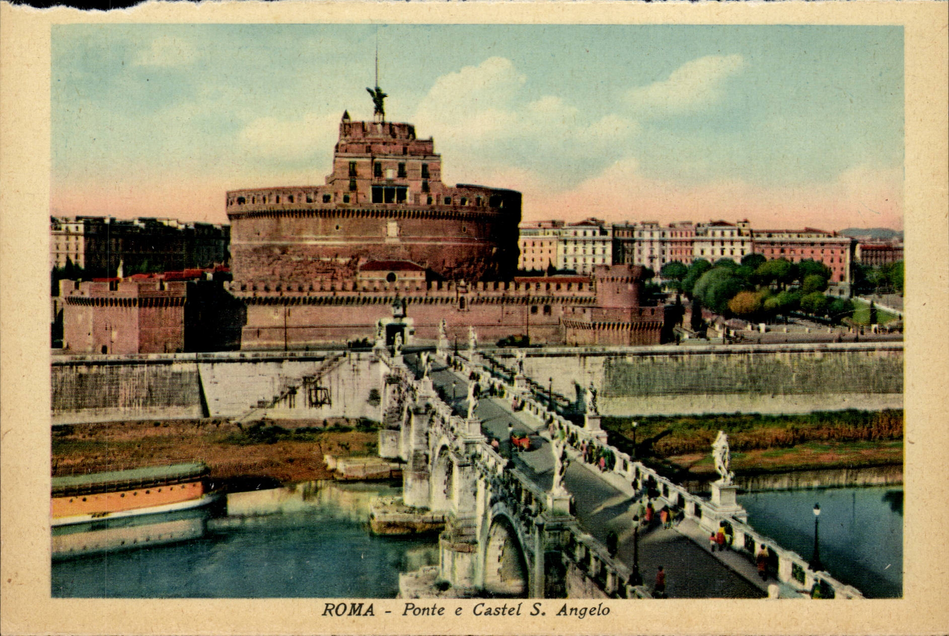 Italia - Italie - Roma - Rome - Ponte E Castel Sant'Angelo - CPA 