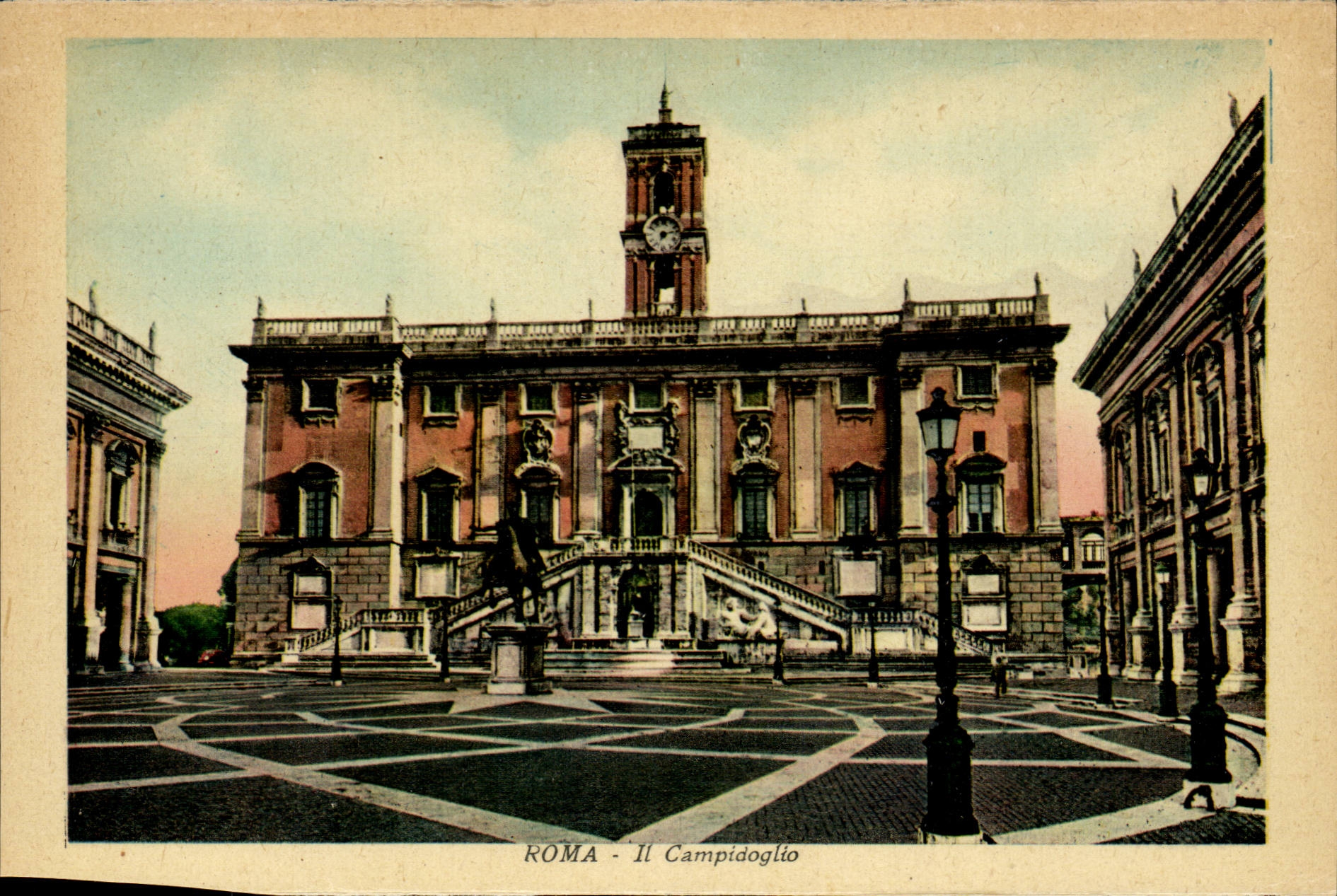 Italia - Italie - Roma - Rome - Campidoglio - CPA 