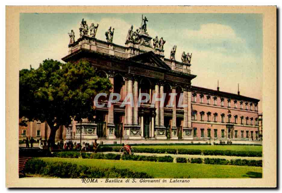 Italia - Italie - Roma - Rome - Basilica di S Giovanni in Laterano - CPA 
