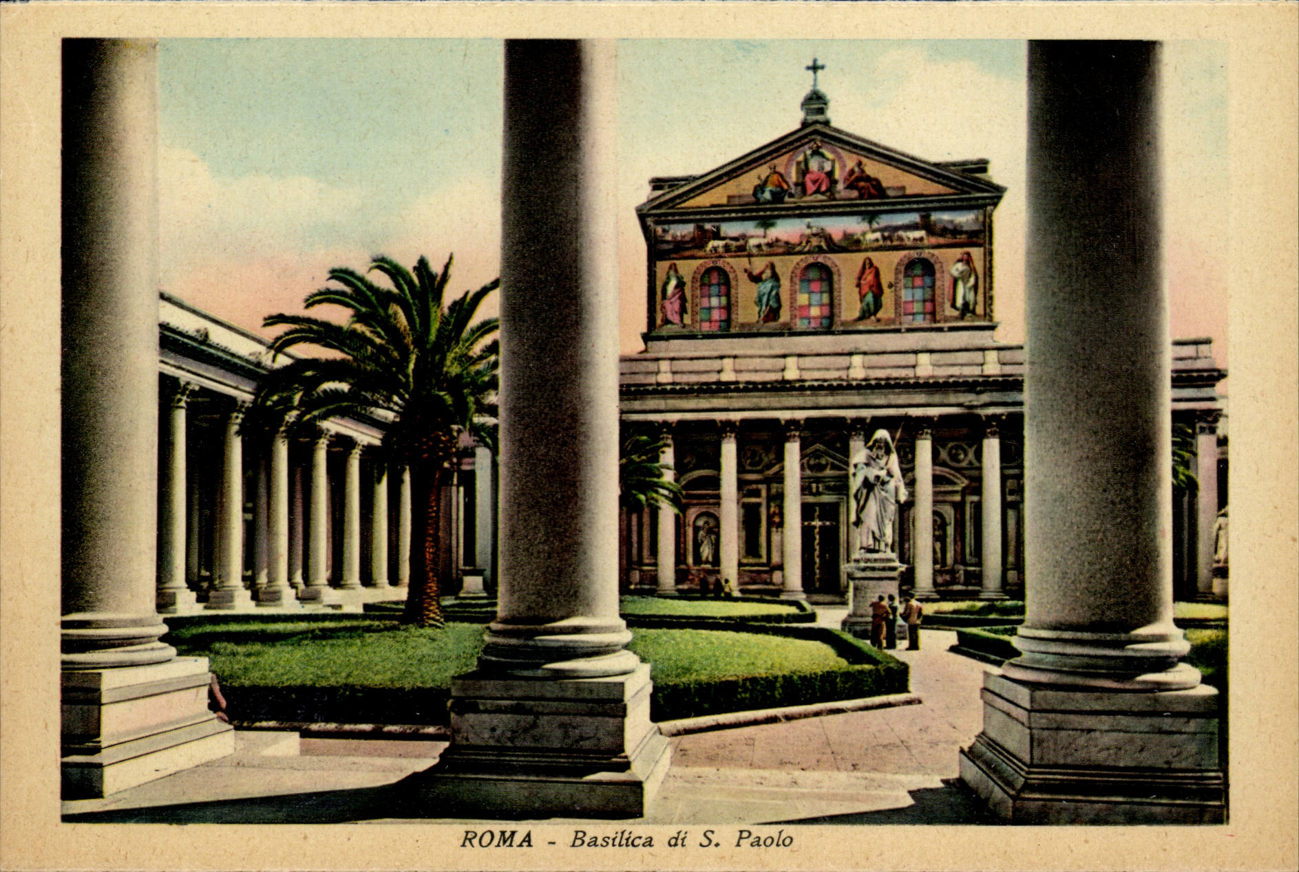 Italia - Italie - Roma - Rome - Basilica di S Paola - CPA 
