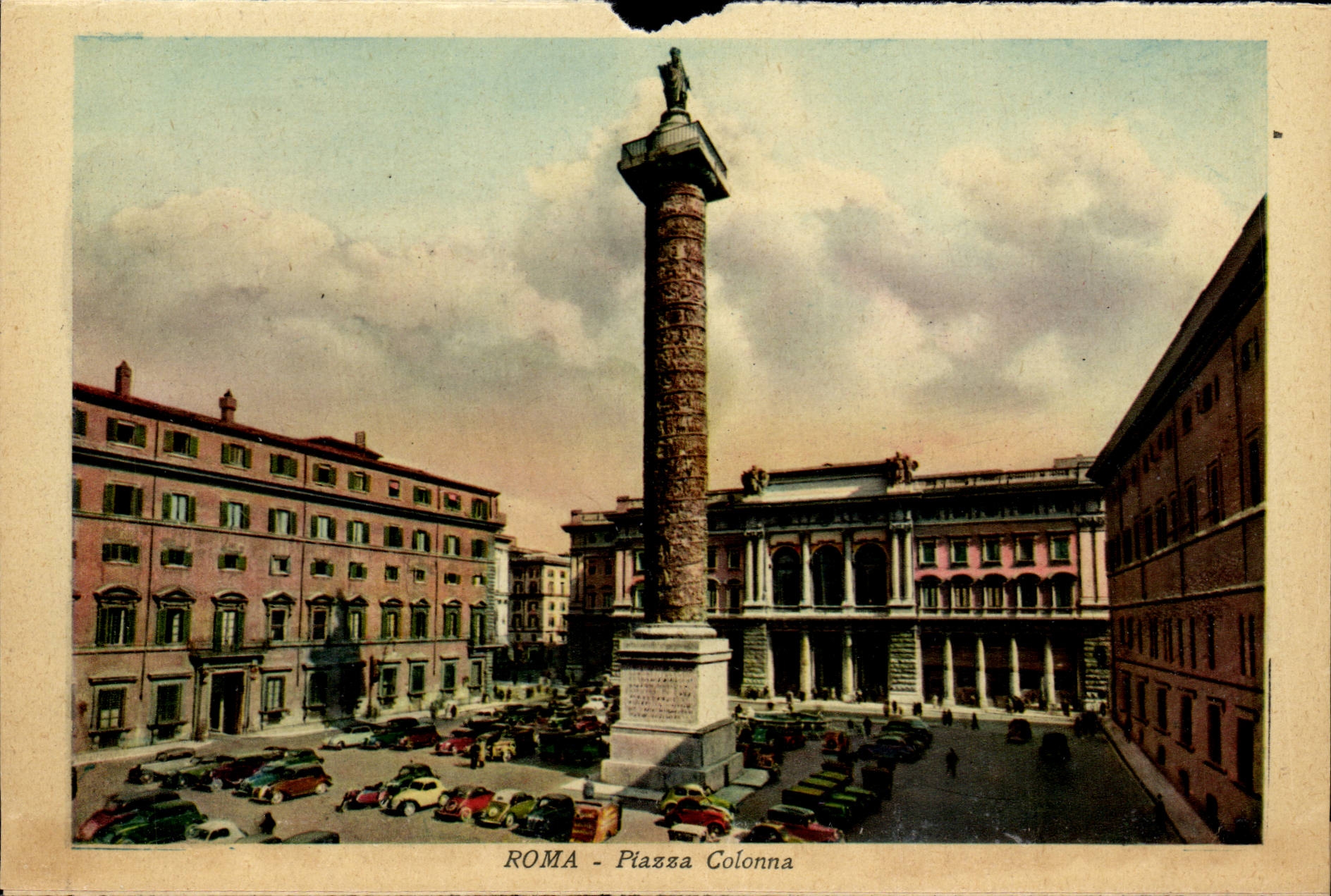 Italia - Italie - Roma - Rome - Piazza Colonna - CPA 