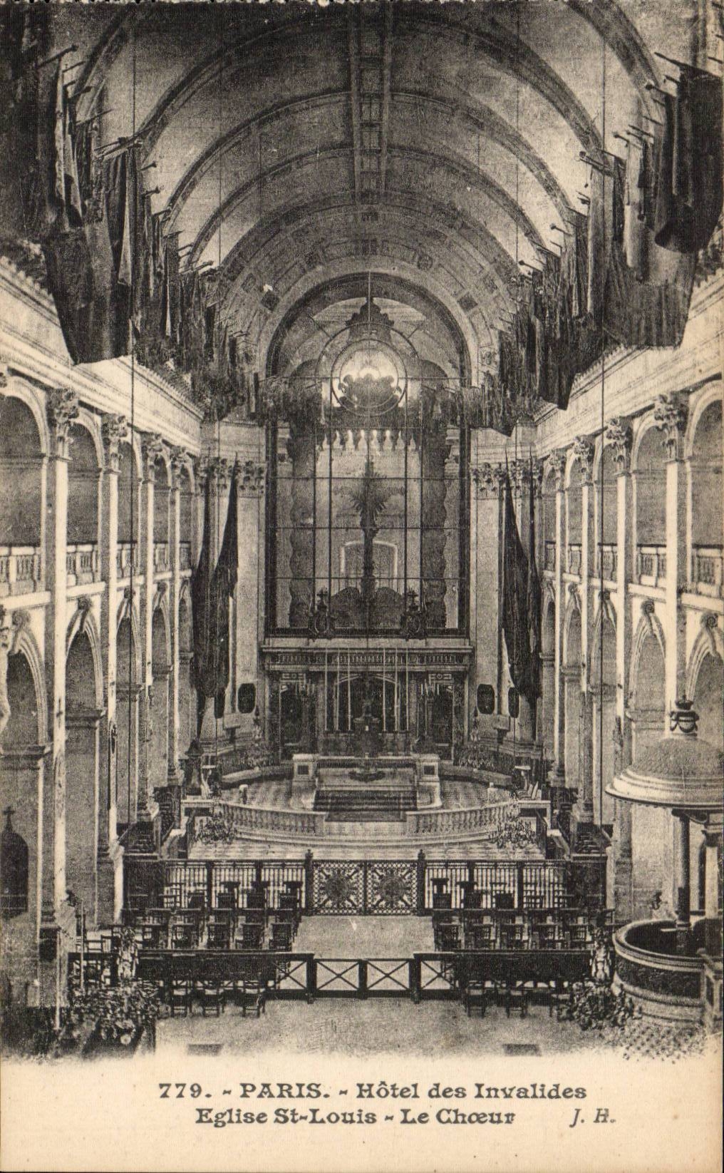 Paris - 7 - Hotel des Invalides - Eglise St Louis - CPA 