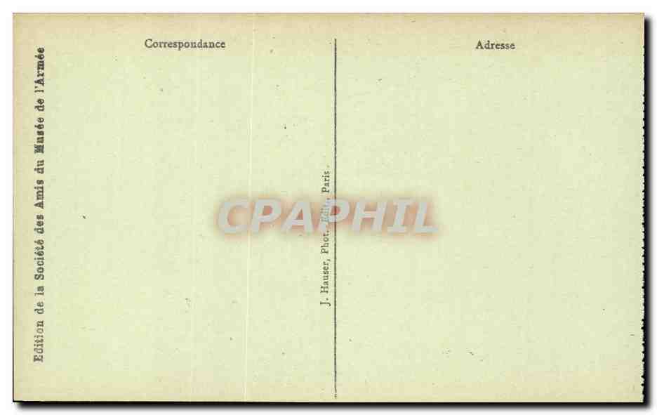 Paris - 7 - Hotel des Invalides - Eglise St Louis - CPA  — Rückseite