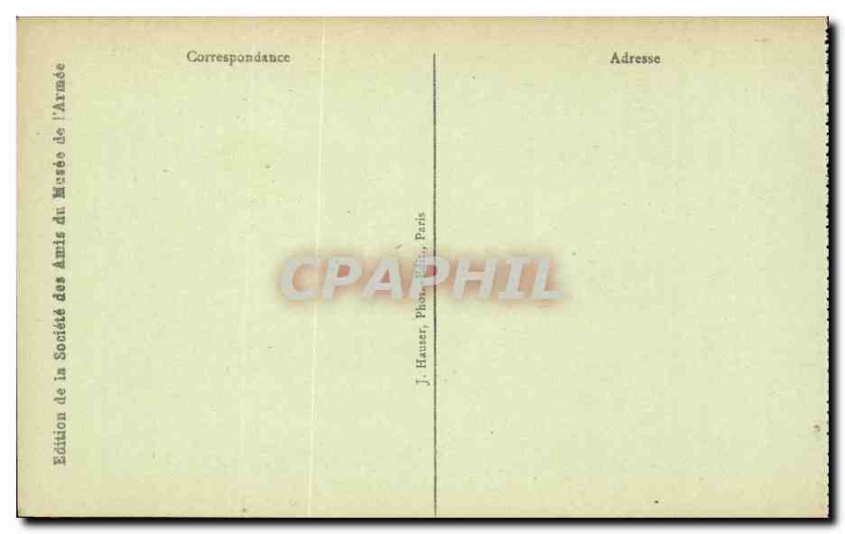 Paris - 7 - Hotel des Invalides - Le Dome - Tombeau de Jerome - Frere de Napoleon - CPA  — Rückseite