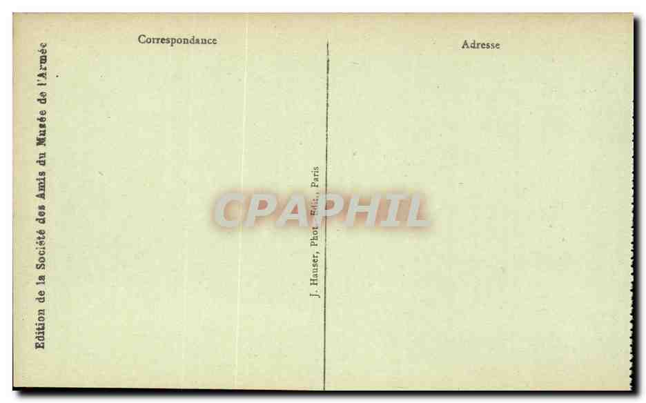 Paris - 7 - Hotel des Invalides - Vestibule de la Crypte - CPA  — Rückseite