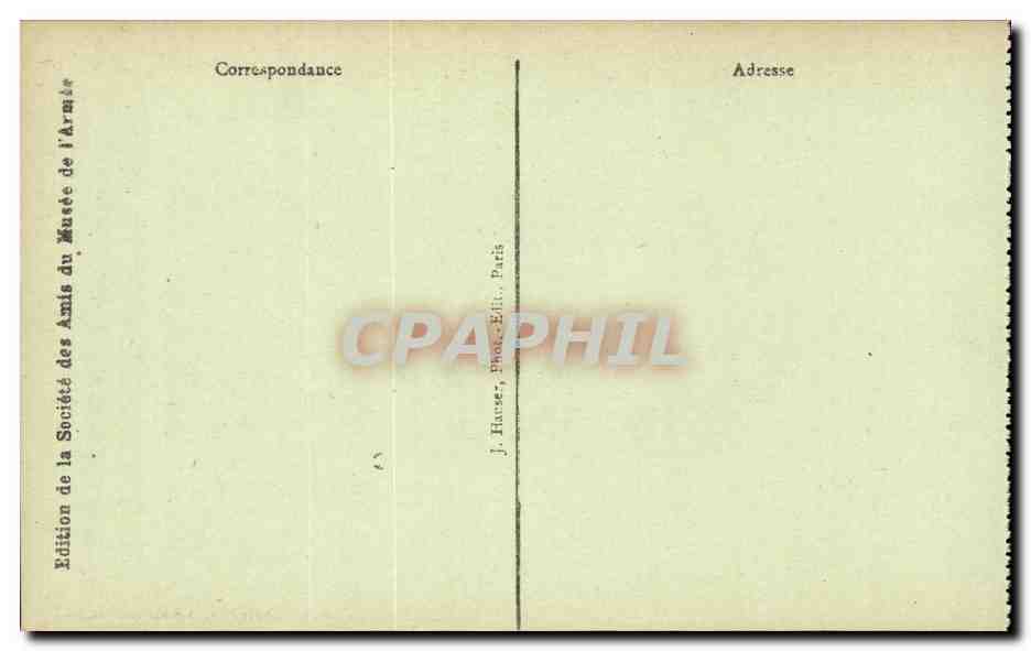 Paris - 7 - Hotel des Invalides - Vestibule de la Crypte - CPA  — Rückseite