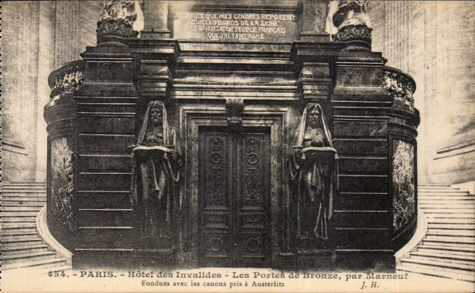 Paris - 7 - Hotel des Invalides - Les Portes de Bronze - - CPA 