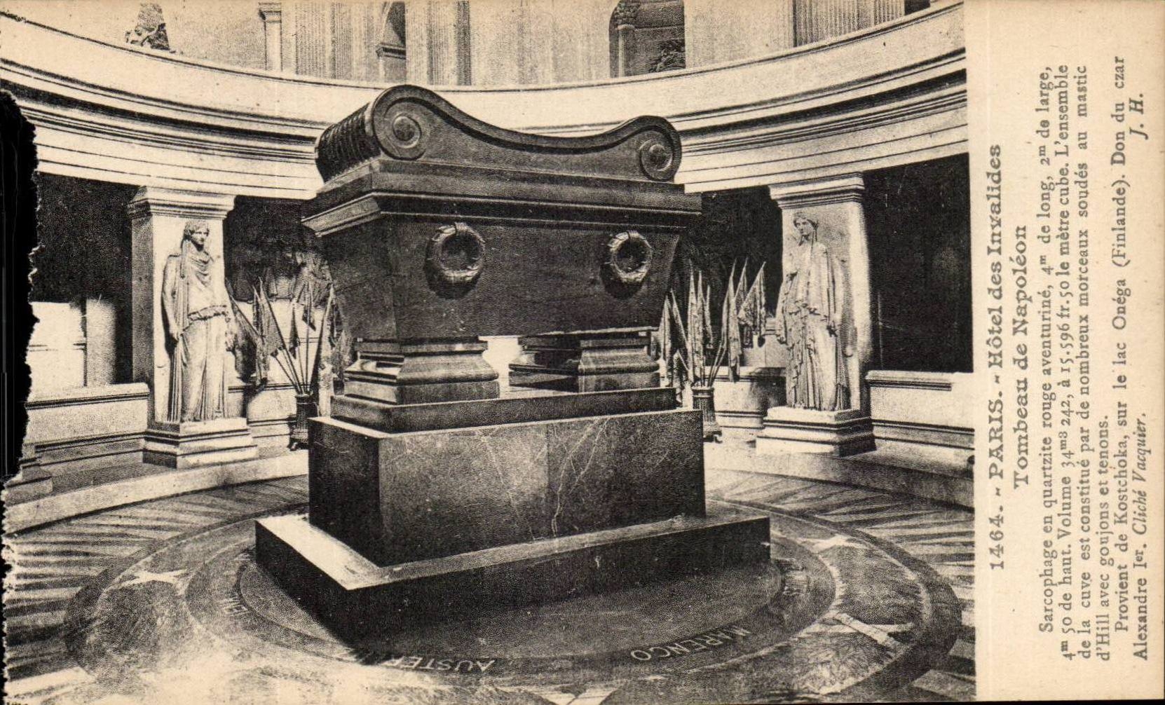 Paris - 7 - Hotel des Invalides - Le Tombeau de Napoleon - CPA 