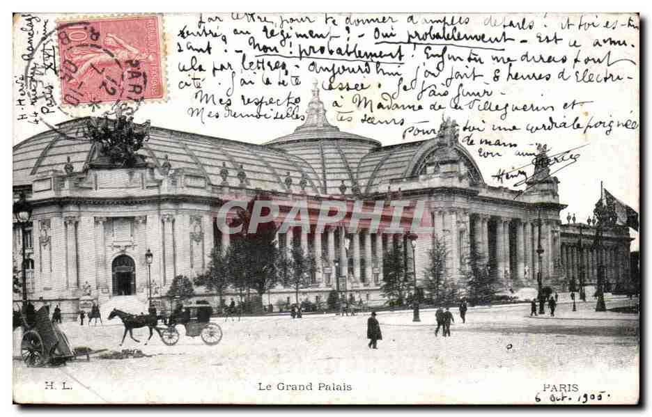 Paris - 8 - Le Grand Palais - CPA 