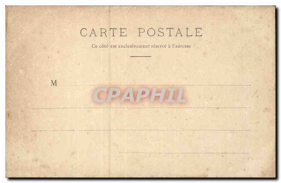 Paris - 8 - Gare Saint Lazare - Cour de Rome - CPA  — Verso