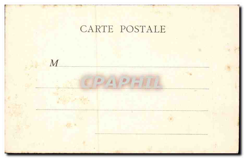 Paris - 8 - Hotel Terminus - Gare Saint Lazare - CPA  — Verso