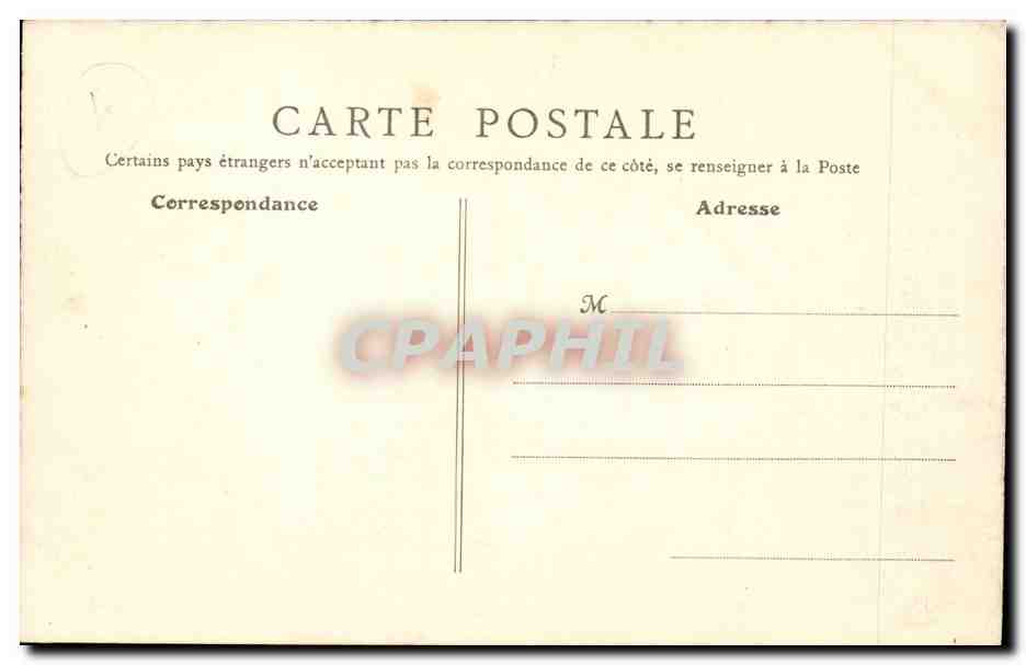 Paris - 16 - Palais du Trocadero - CPA  — Rückseite
