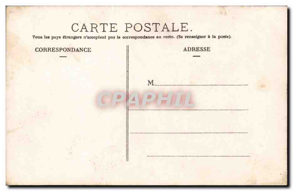 Mujer en vestido azul sosteniendo un pájaro — serie 120 — editor desconocido — Reverso
