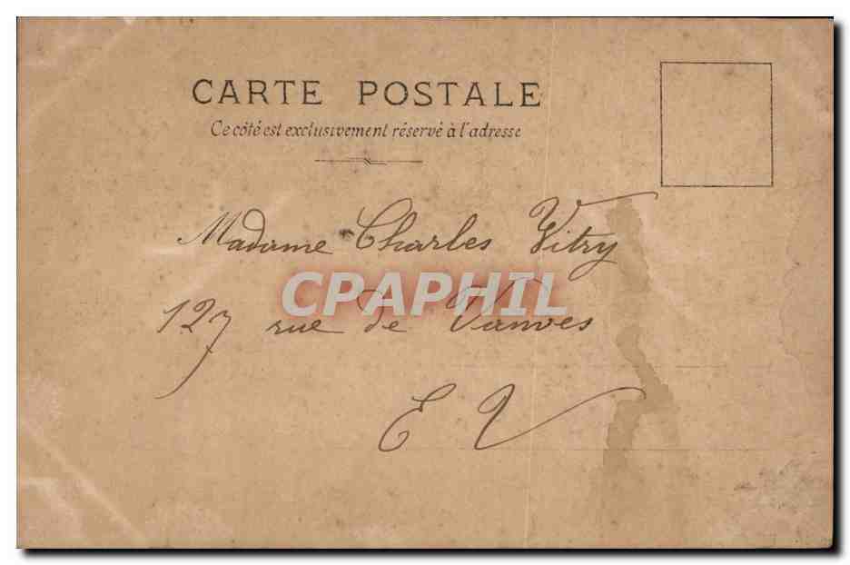 Fantaisie - Enfants - Militaria - Humour - Napoleon CPA  — Rückseite