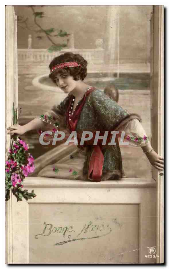 Fantaisie - Femme - Sassy womaen in flapper clothing CPA 