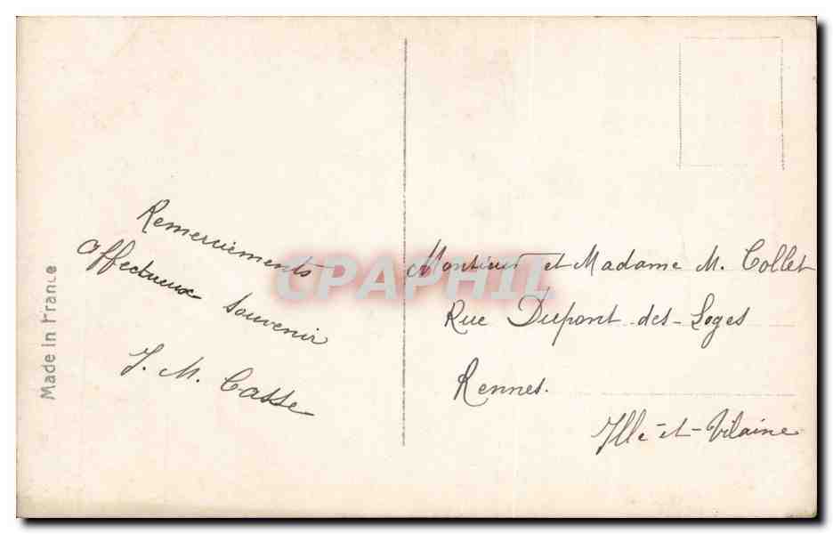 Fantaisie - Enfant -CPA Moulin Mill — Rückseite