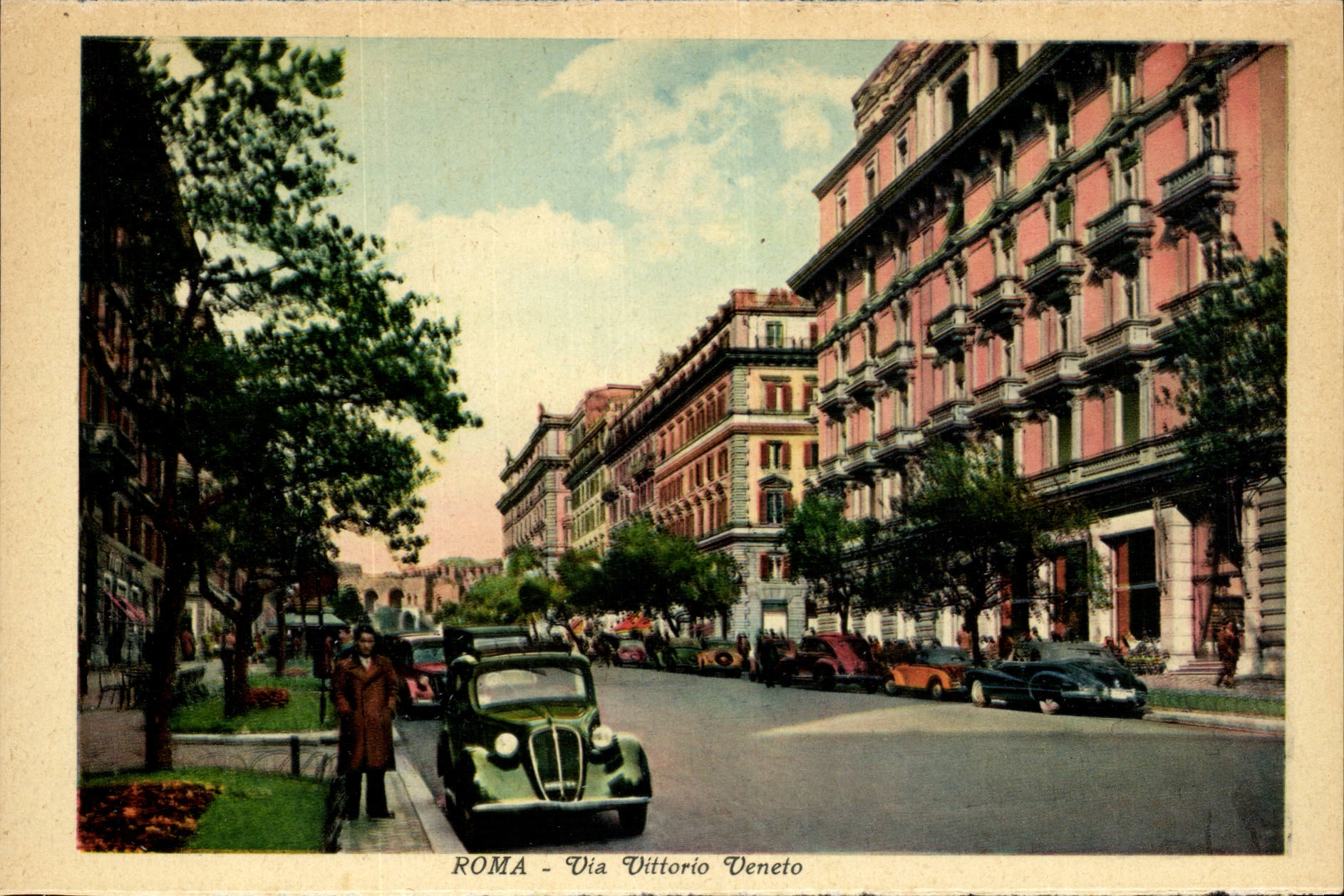 Italia - Italie - Roma - Rome - Via Vittorio Veneto - CPA 