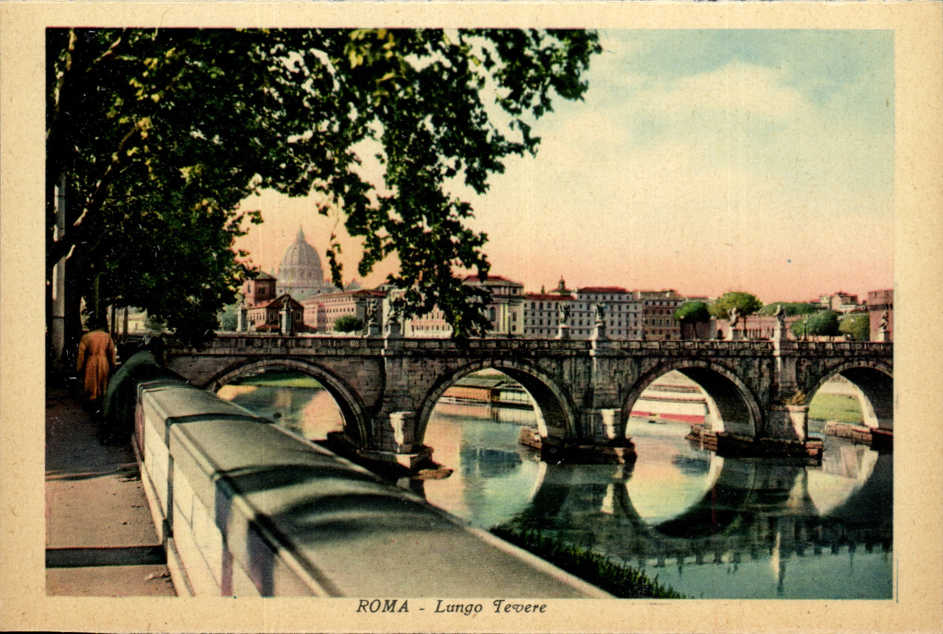 Italia - Italie - Roma - Rome - Lungo Tevere CPA 