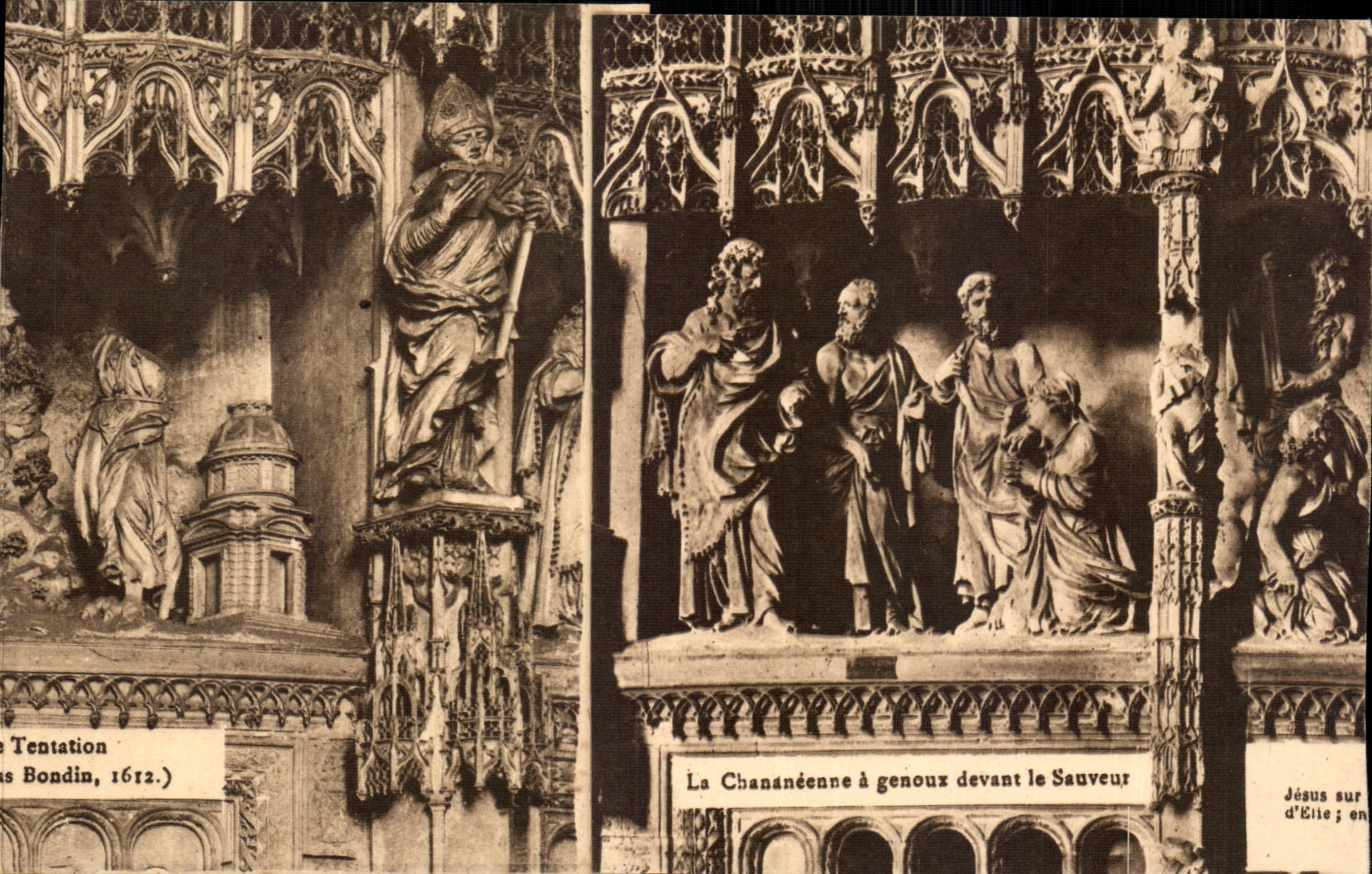 Chartres - La Cathedrale - Detail - CPA 