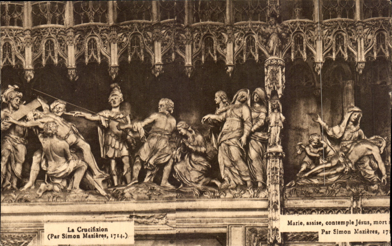 Chartres - La Cathedrale - Detail - CPA 