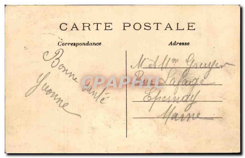 Paris - 7 - Les Invalides - Vue Generale - CPA  — Rückseite